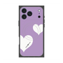 Premium Square Case with MagSafe［ Two Hearts - Purple ］