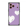 Premium Square Case with MagSafe［ Two Hearts - Purple ］
