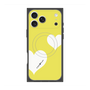 Premium Square Case with MagSafe［ Two Hearts - Yellow ］