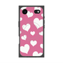 Premium Square Case with MagSafe［ Dot Hearts - Pink ］