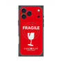 Premium Square Case with MagSafe［ FRAGILE - Red ］