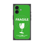 Premium Square Case with MagSafe［ FRAGILE - Green ］