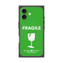 Premium Square Case with MagSafe［ FRAGILE - Green ］