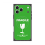 Premium Square Case with MagSafe［ FRAGILE - Green ］