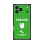 Premium Square Case with MagSafe［ FRAGILE - Green ］