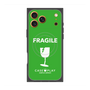 Premium Square Case with MagSafe［ FRAGILE - Green ］