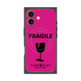 Premium Square Case with MagSafe［ FRAGILE - Pink ］