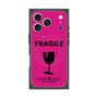Premium Square Case with MagSafe［ FRAGILE - Pink ］