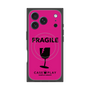 Premium Square Case with MagSafe［ FRAGILE - Pink ］
