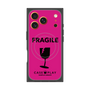Premium Square Case with MagSafe［ FRAGILE - Pink ］