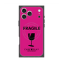Premium Square Case with MagSafe［ FRAGILE - Pink ］
