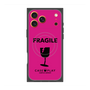 Premium Square Case with MagSafe［ FRAGILE - Pink ］