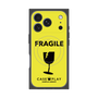 Premium Square Case with MagSafe［ FRAGILE - Yellow ］