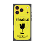 Premium Square Case with MagSafe［ FRAGILE - Yellow ］