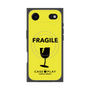 Premium Square Case with MagSafe［ FRAGILE - Yellow ］