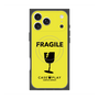 Premium Square Case with MagSafe［ FRAGILE - Yellow ］