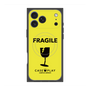 Premium Square Case with MagSafe［ FRAGILE - Yellow ］
