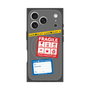Premium Square Case with MagSafe［ FRAGILE Stickers - Gray ］