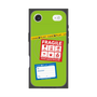 Premium Square Case with MagSafe［ FRAGILE Stickers - Green ］