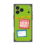 Premium Square Case with MagSafe［ FRAGILE Stickers - Green ］