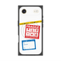 Premium Square Case with MagSafe［ FRAGILE Stickers - White ］