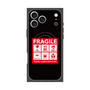 Premium Square Case with MagSafe［ FRAGILE Sticker - Black ］