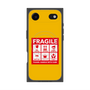 Premium Square Case with MagSafe［ FRAGILE Sticker - Yellow ］