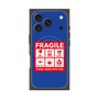 Premium Square Case with MagSafe［ FRAGILE Sticker - Blue ］