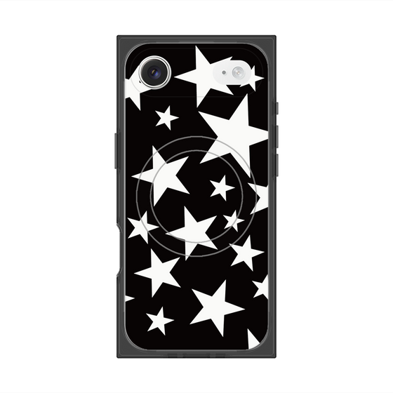 Premium Square Case with MagSafe［ Stars - Black ］