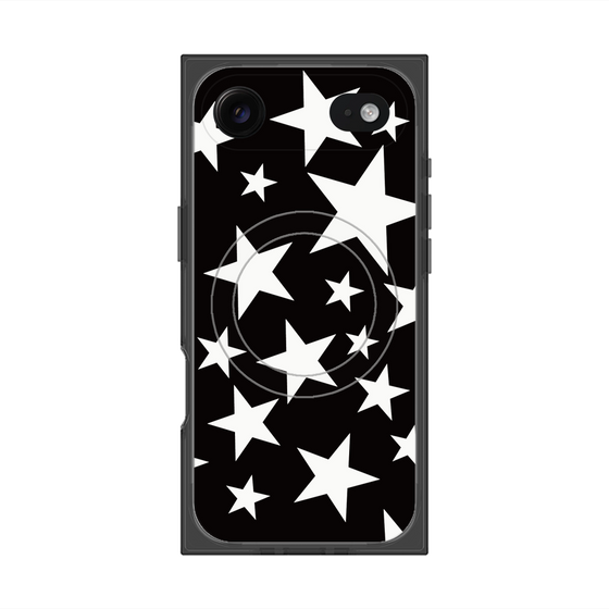 Premium Square Case with MagSafe［ Stars - Black ］
