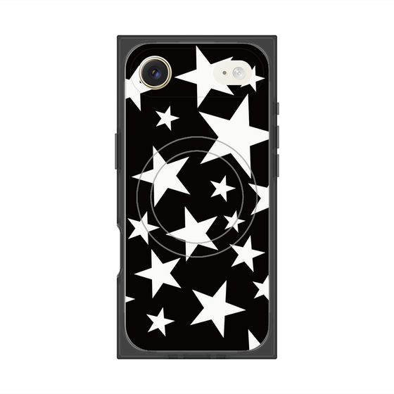 Premium Square Case with MagSafe［ Stars - Black ］