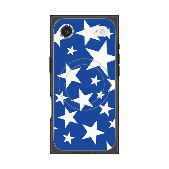 Premium Square Case with MagSafe［ Stars - Blue ］