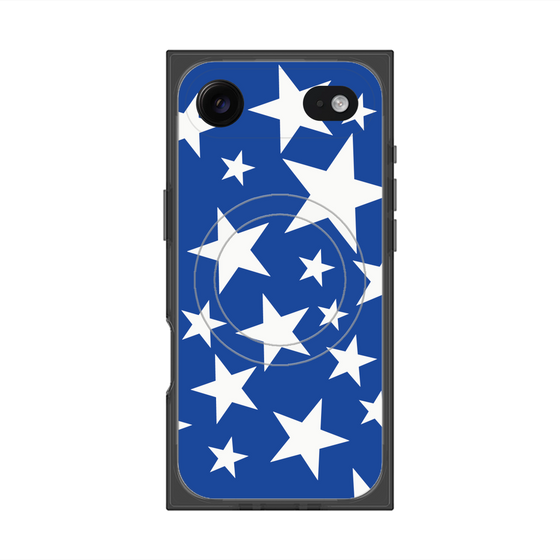 Premium Square Case with MagSafe［ Stars - Blue ］