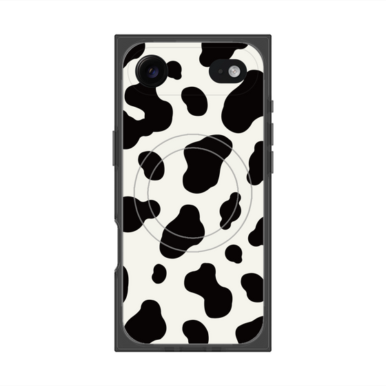 Premium Square Case with MagSafe［ Cow - White ］