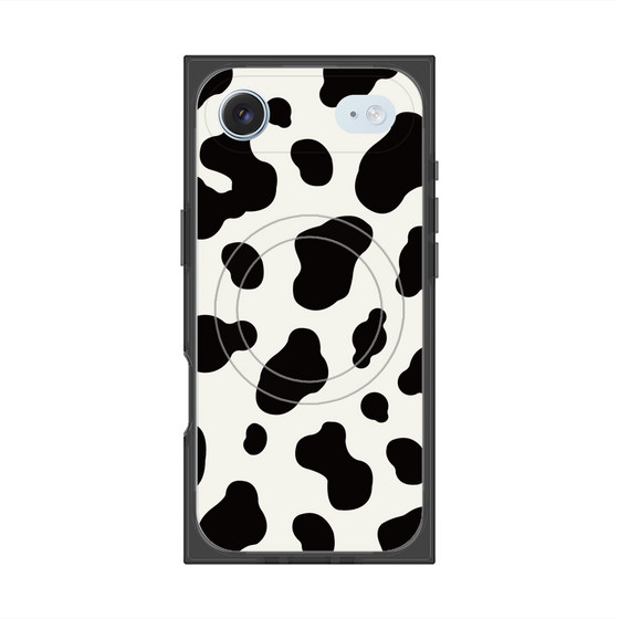 Premium Square Case with MagSafe［ Cow - White ］