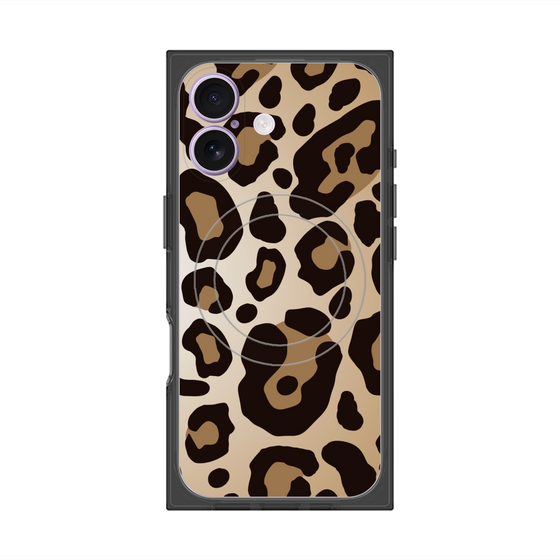 Premium Square Case with MagSafe［ Leopard - Yellow ］