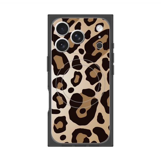 Premium Square Case with MagSafe［ Leopard - Yellow ］