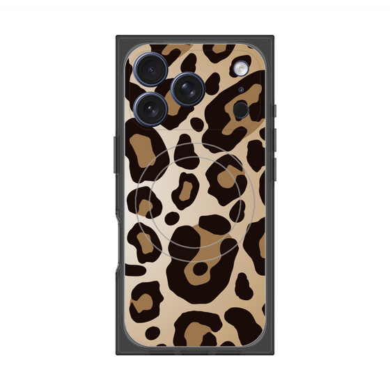 Premium Square Case with MagSafe［ Leopard - Yellow ］