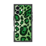 Premium Square Case with MagSafe［ Leopard - Green ］