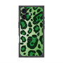 Premium Square Case with MagSafe［ Leopard - Green ］