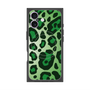 Premium Square Case with MagSafe［ Leopard - Green ］