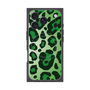 Premium Square Case with MagSafe［ Leopard - Green ］
