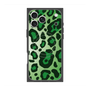 Premium Square Case with MagSafe［ Leopard - Green ］
