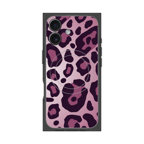 Premium Square Case with MagSafe［ Leopard - Pink ］