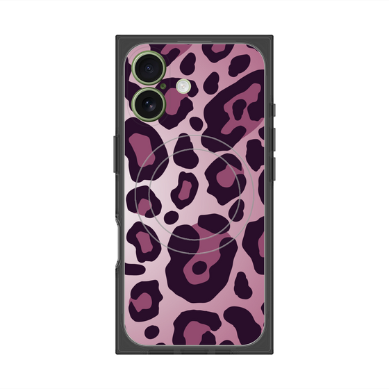 Premium Square Case with MagSafe［ Leopard - Pink ］