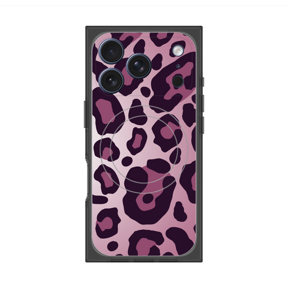 Premium Square Case with MagSafe［ Leopard - Pink ］