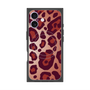 Premium Square Case with MagSafe［ Leopard - Red ］
