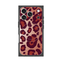 Premium Square Case with MagSafe［ Leopard - Red ］