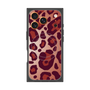 Premium Square Case with MagSafe［ Leopard - Red ］