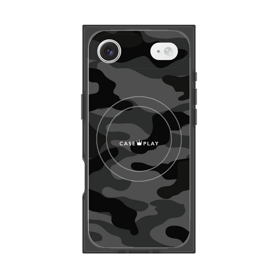 Premium Square Case with MagSafe［ Camouflage - Black ］